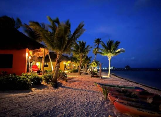 Beachfront Nights in Ambergris Caye