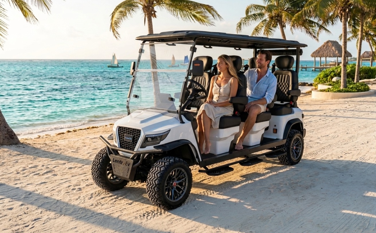 Solar Golf Cart San Pedro Belize
