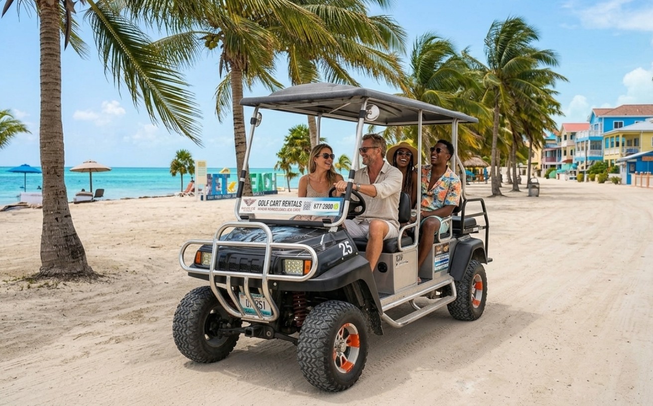 Solar Golf Cart San Pedro Belize