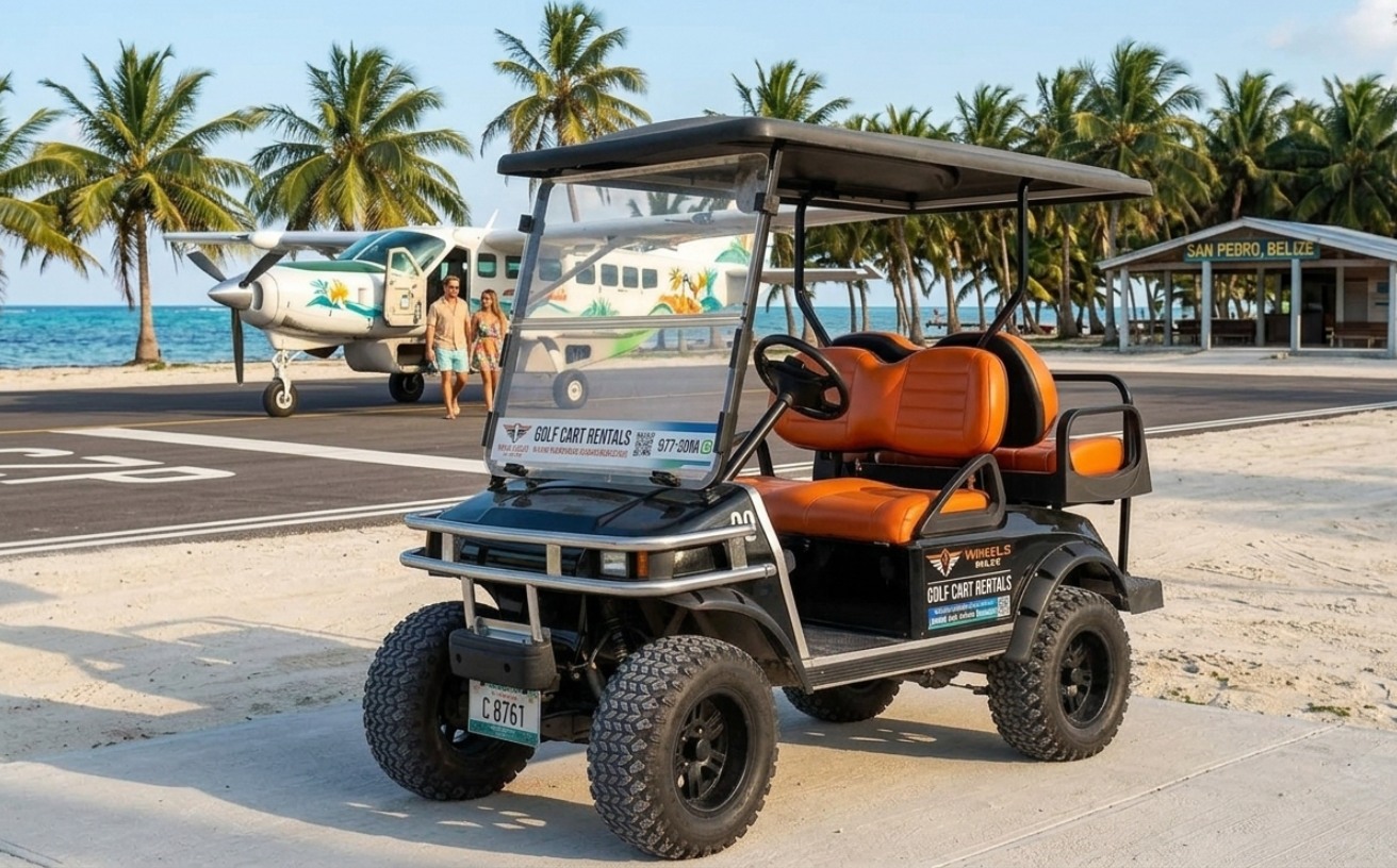 Solar Golf Cart San Pedro Belize