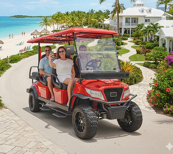Solar Golf Cart San Pedro Belize