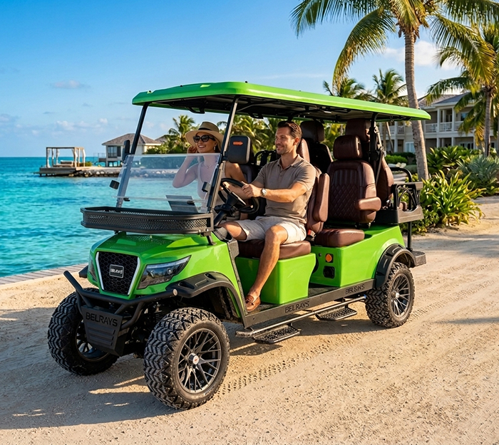 Solar Golf Cart San Pedro Belize