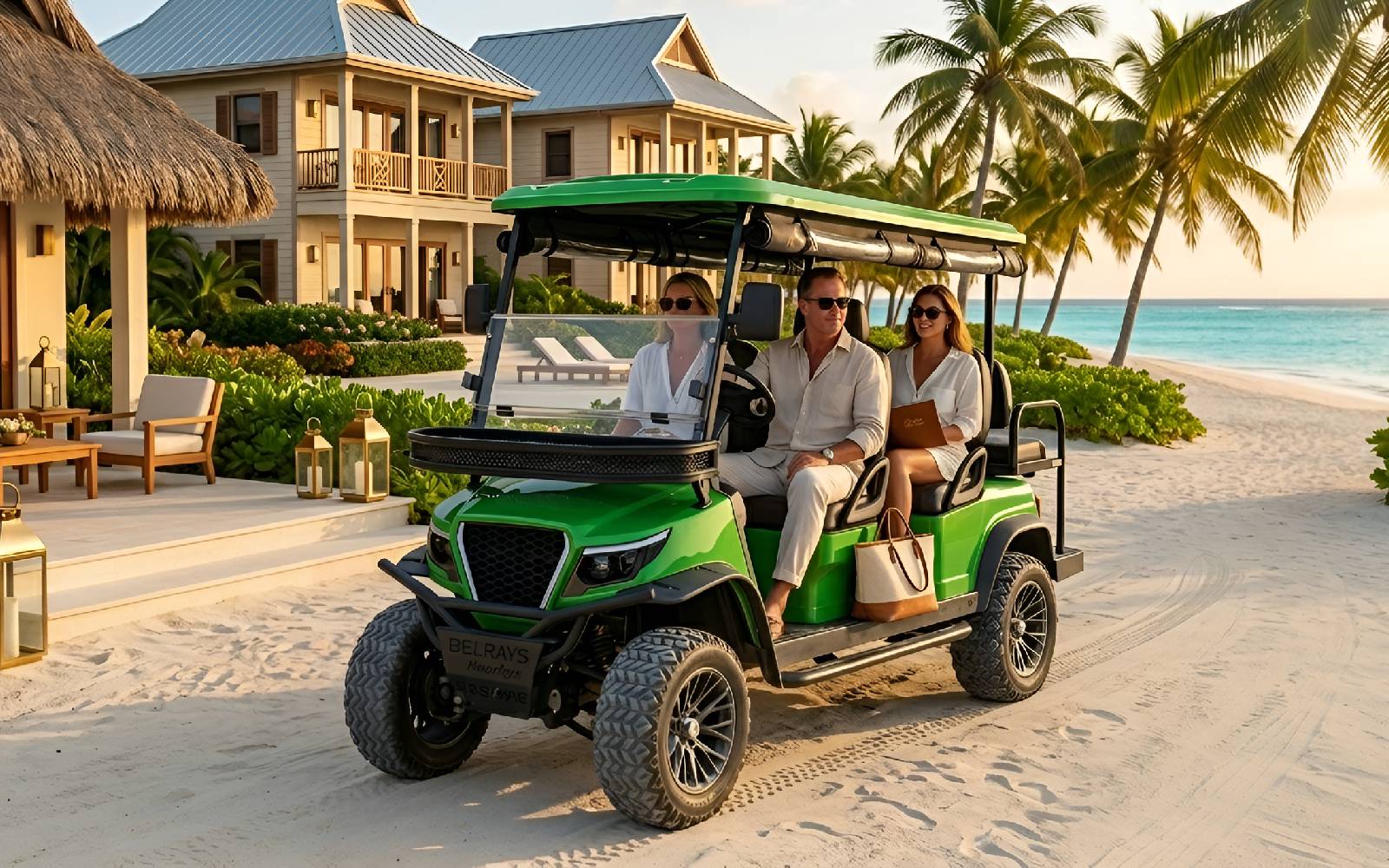 Solar Golf Cart San Pedro Belize