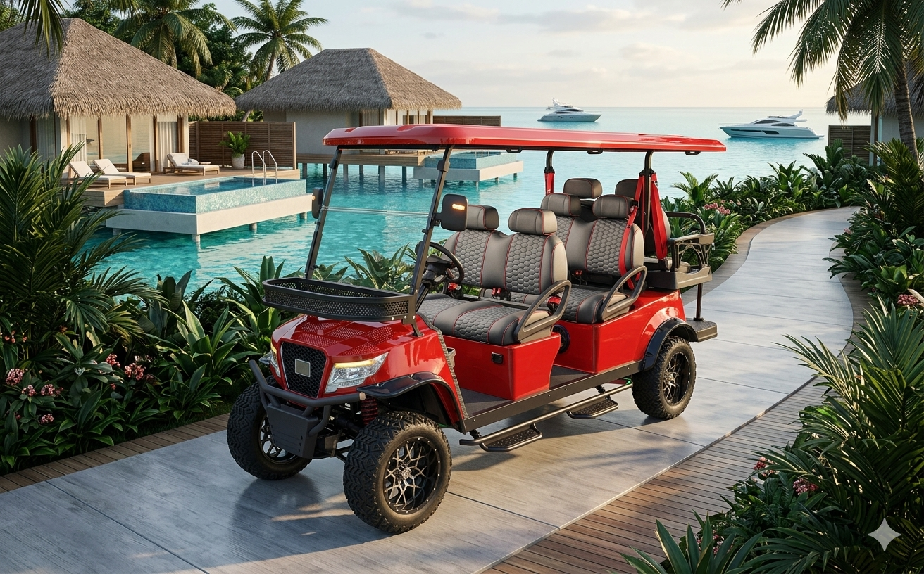 Solar Golf Cart San Pedro Belize