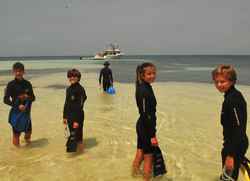 Kids in Belize