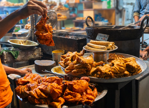 Rainy Season Street Food
