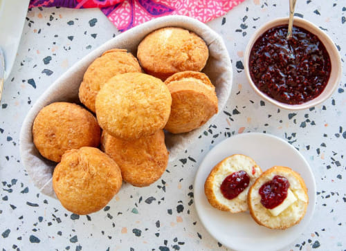 Johnny Cakes: Coconut Bread with a Heart