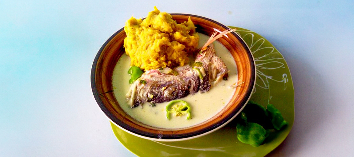 Hudut at a Local Garifuna Home Kitchen