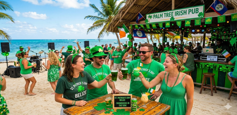 St. Patrick’s Day in Belize: Shamrocks in the Sun?
