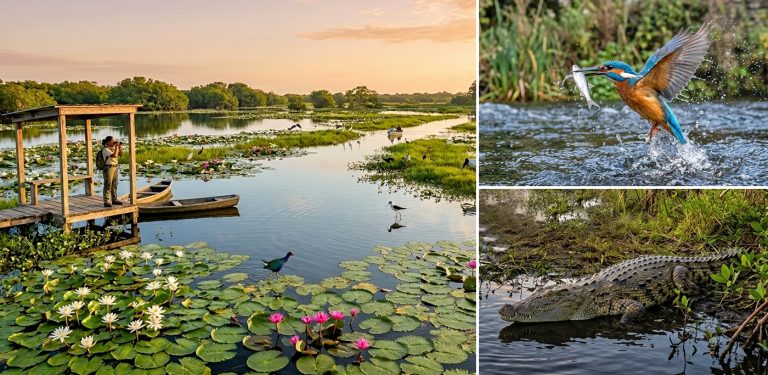 Visiting Belize’s Water Lilies & Wetland Parks in April