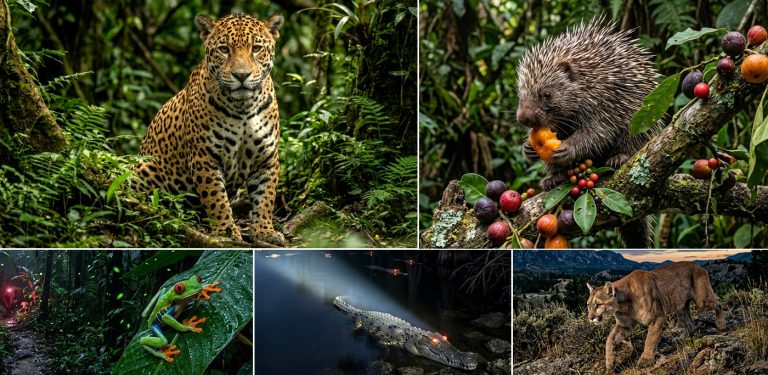 Where to Watch Wildlife at Night During Rainy Season Arrivals